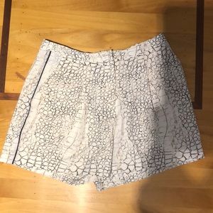 Printed philosophy flowy shorts